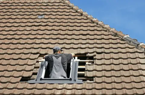 Pose de velux - Teillay
